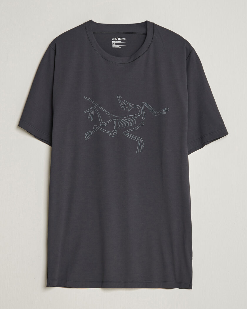 Arc'teryx Cormac Bird Logo Crew Neck T-Shirt Black – Noir