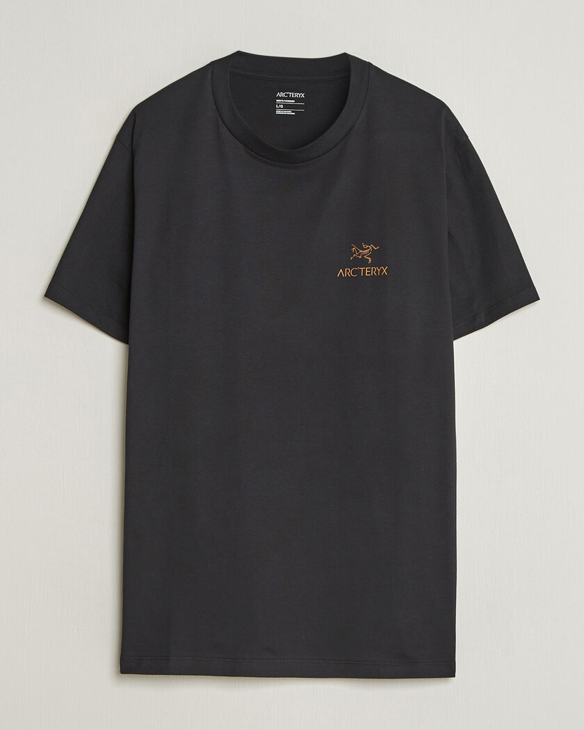 Arc'teryx Kragg Cotton Bird Word T-Shirt Black – Noir