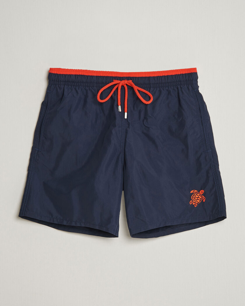 Vilebrequin Moka Swimshorts Marine/Rouge – Bleu