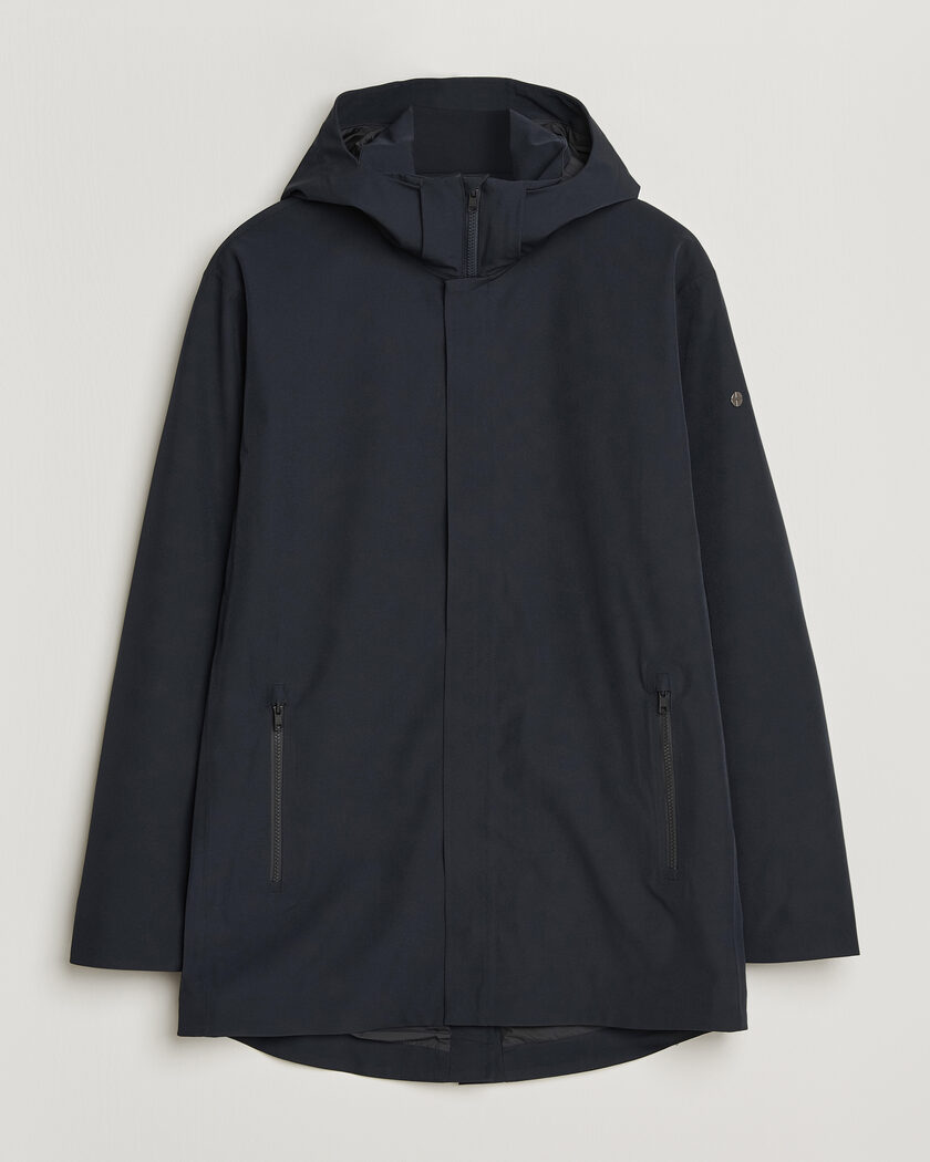 Scandinavian Edition Range III Mid Lenght Waterproof Coat Midnight Blue – Bleu