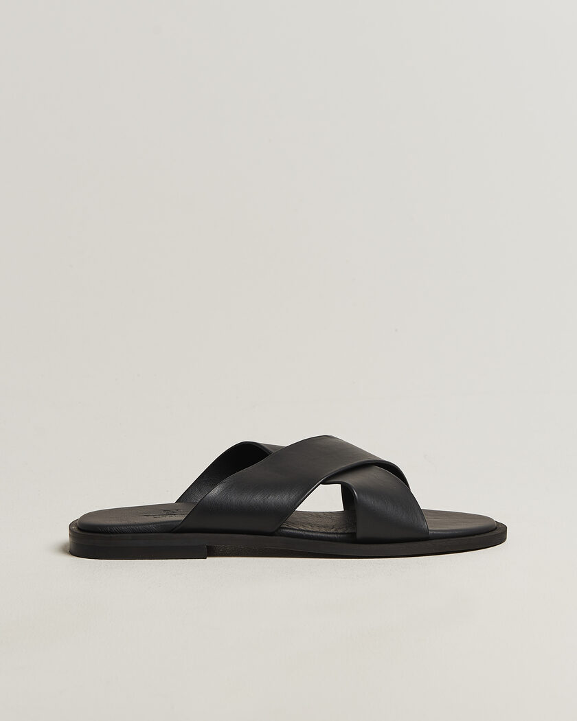 Thera's Classic Sandals Black Calf – Noir