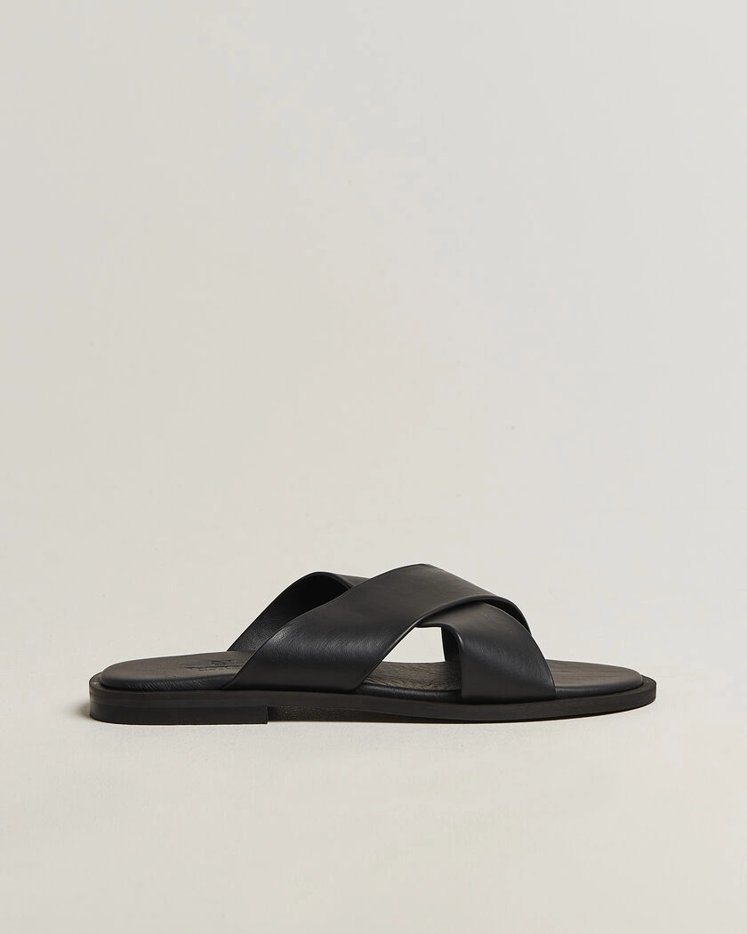 Thera's Classic Sandals Black Calf – Noir
