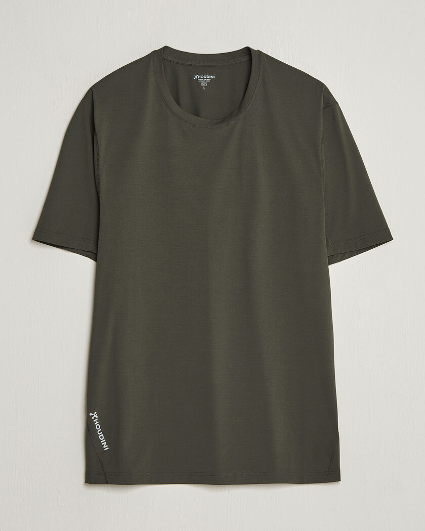 Houdini Pace Air T-Shirt Green Illusion – Vert