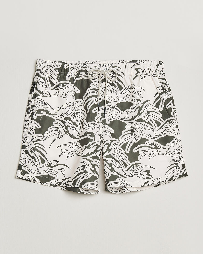 OAS Printed Swimshorts Rogue – Vert