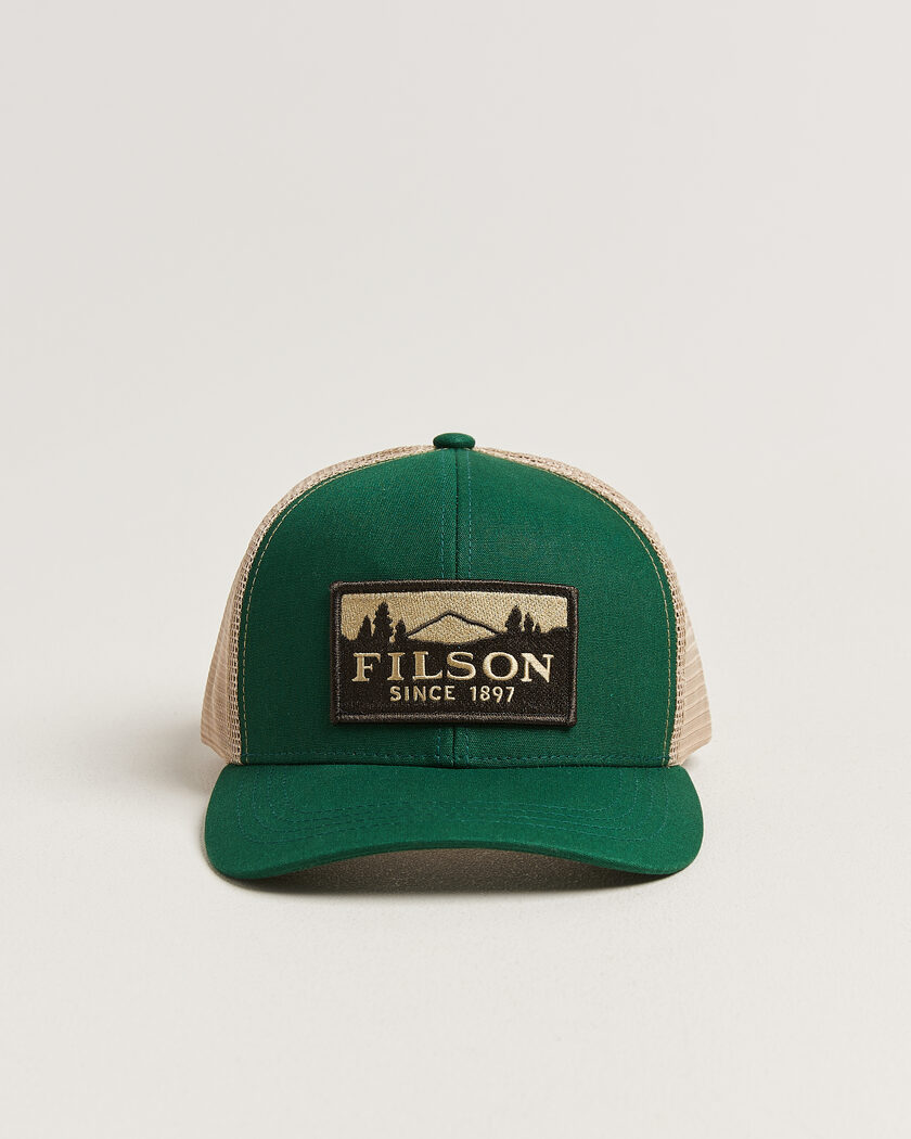 Filson Scenic Logger Mesh Cap Pine/Brown – Multicolore