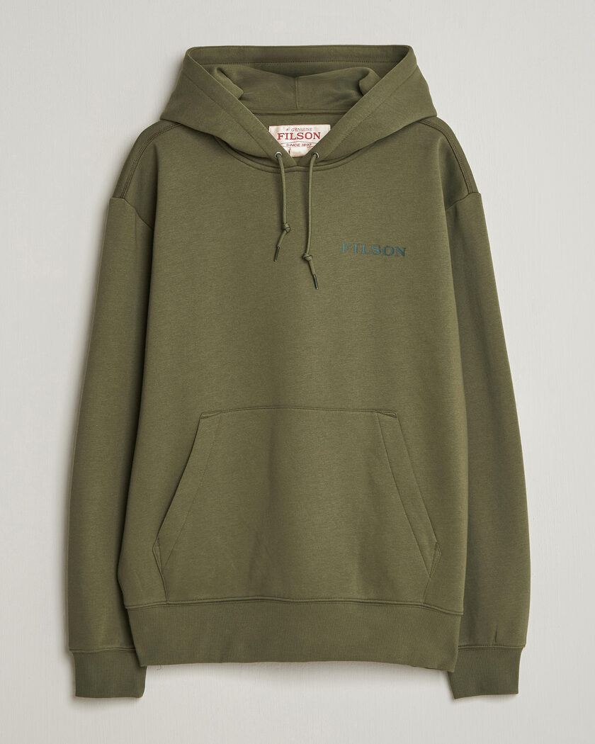 Filson Scenic Graphic Hoodie Surplus Green – Vert