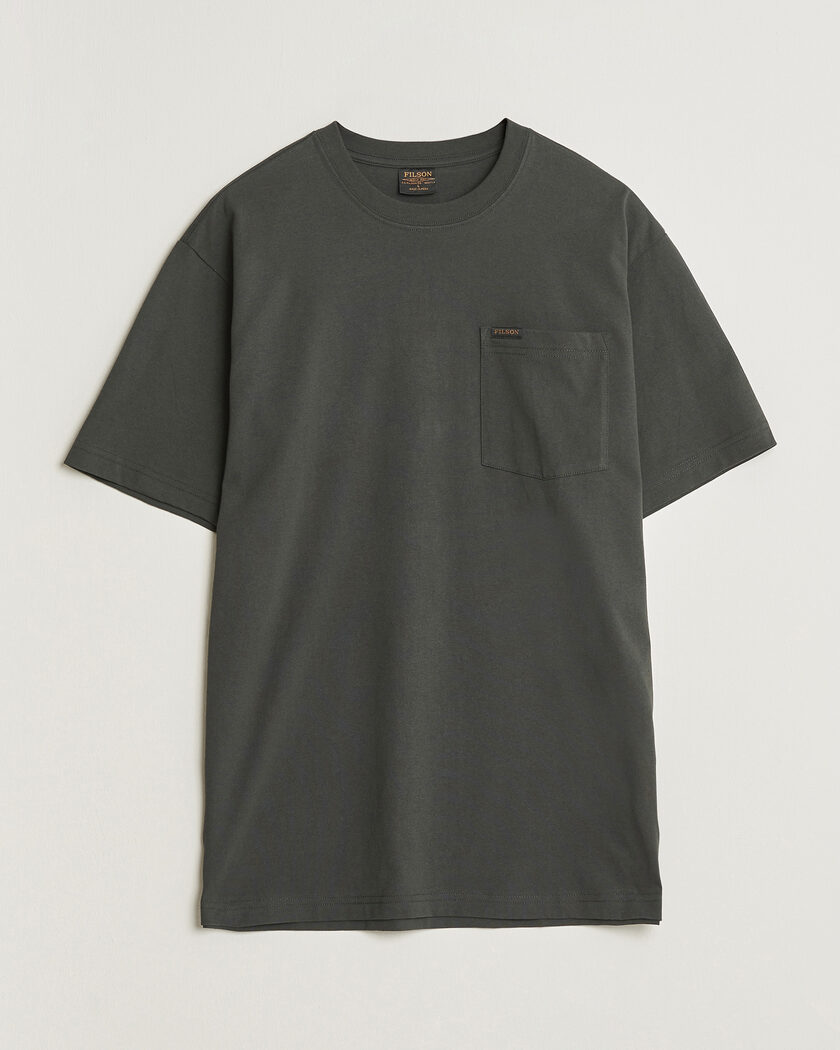 Filson Pocket T-Shirt Faded Black – Noir