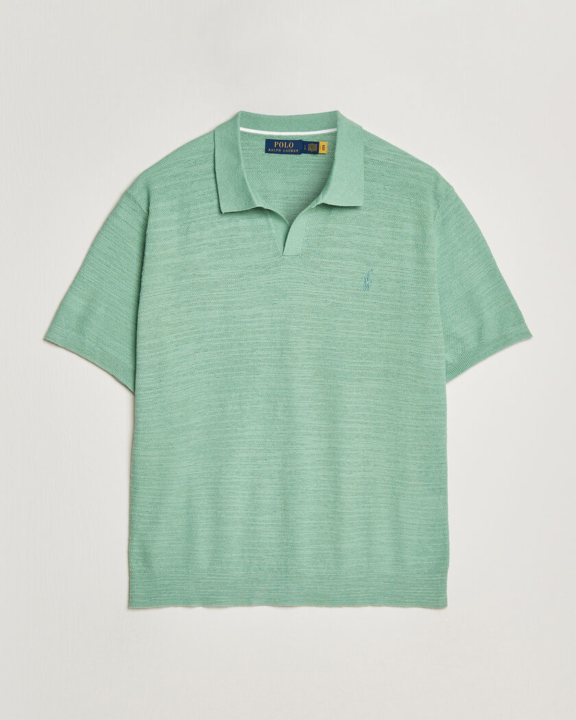 Polo Ralph Lauren Cotton Blend Polo Faded Mint – Vert