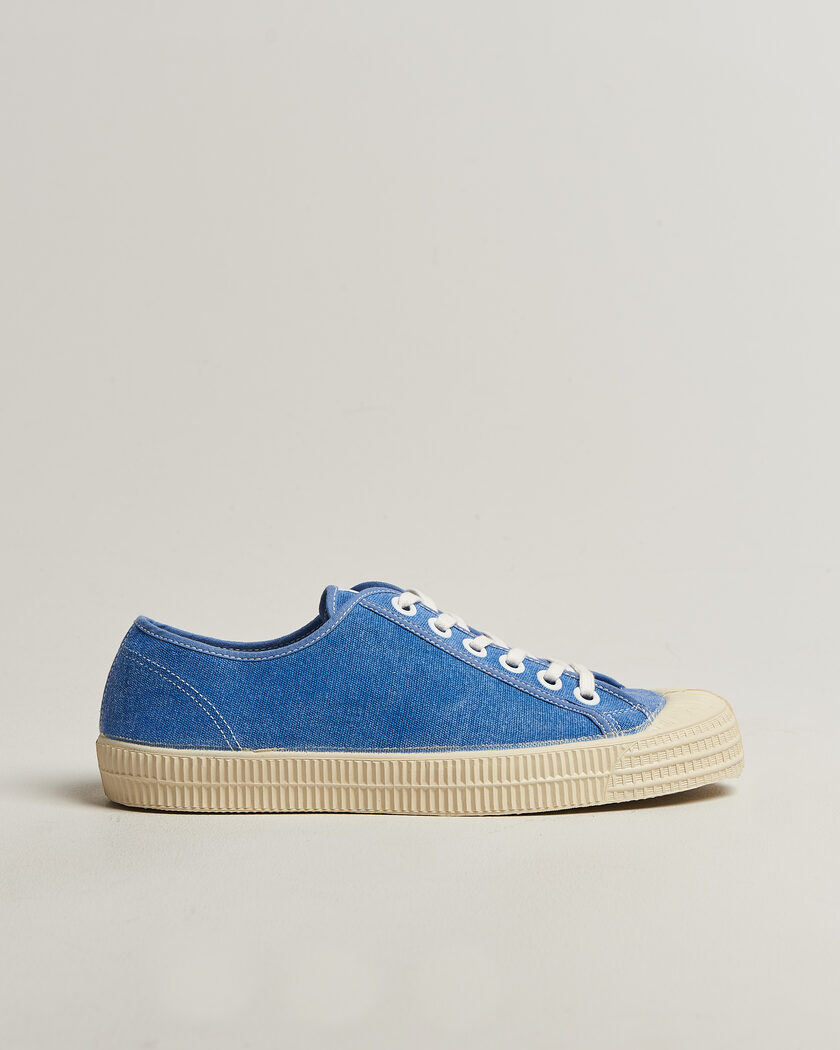 Novesta Star Master Washed Organic Cotton Sneaker Blue – Bleu
