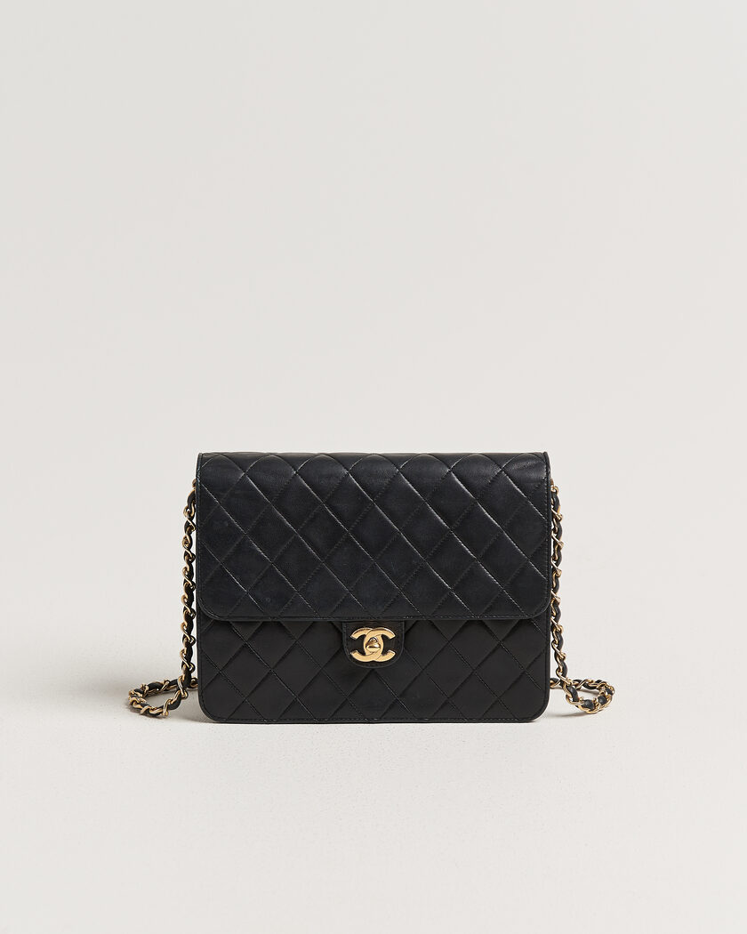 Chanel Pre-Owned Single Flap Bag Black – Noir