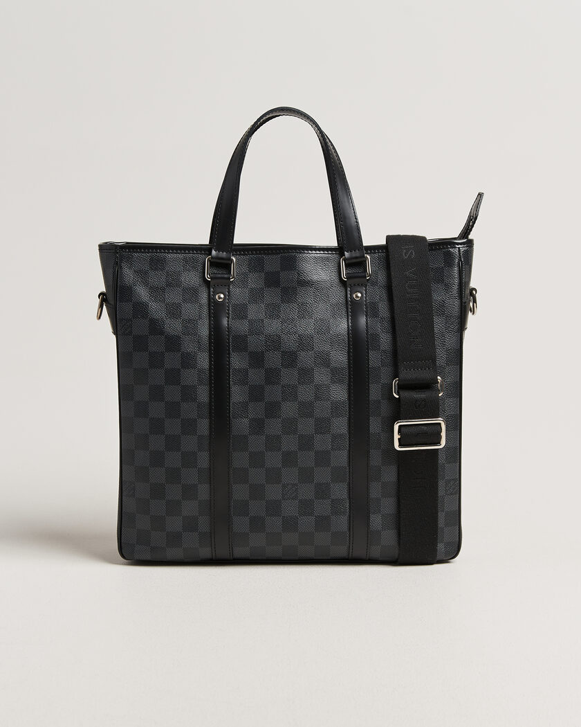 Louis Vuitton Pre-Owned Tadao Tote bag PM Damier Graphite – Gris
