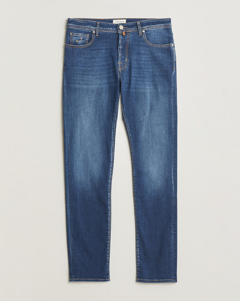 Jacob Cohën Bard Slim Fit Super Stretch Jeans Medium Vintage – Bleu