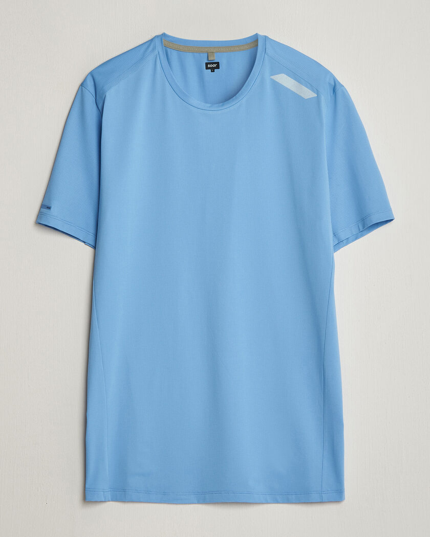 SOAR Running Tech Tee Blue – Bleu
