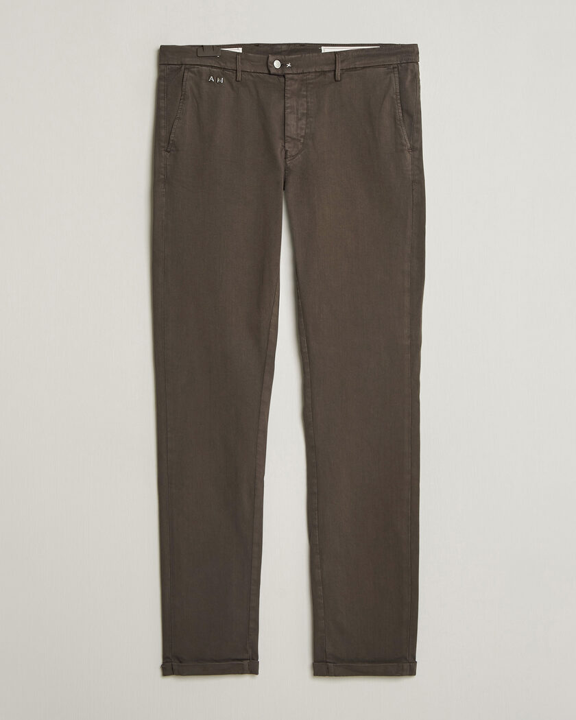 Tramarossa Luis Superstrech Cotton Chino Coffee – Marron