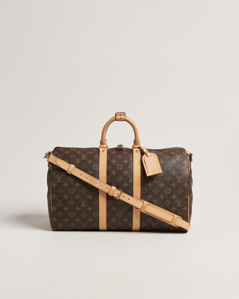 Louis Vuitton Pre-Owned Keepall Bandouliére 45 Monogram – Marron