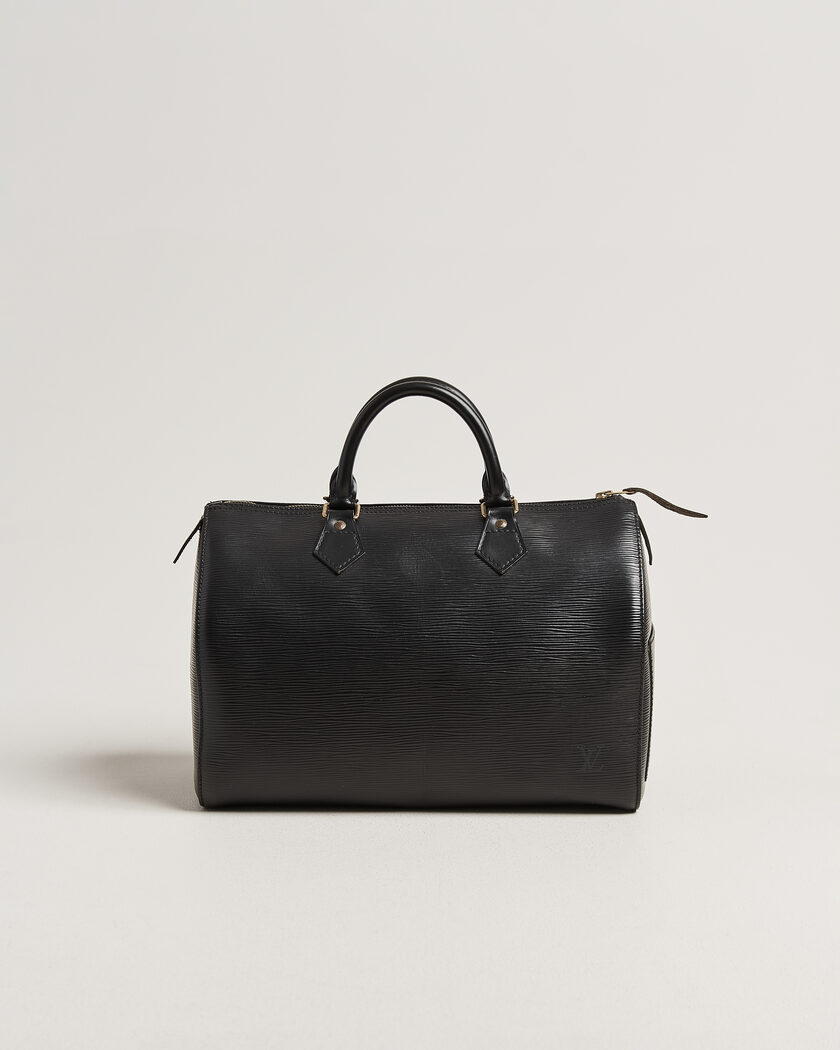 Louis Vuitton Pre-Owned Speedy 30 Epi Leather Black – Noir