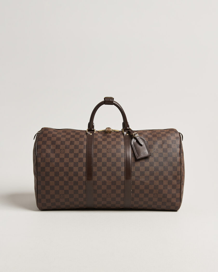 Louis Vuitton Pre-Owned Keepall 50 Damier Ebene – Marron