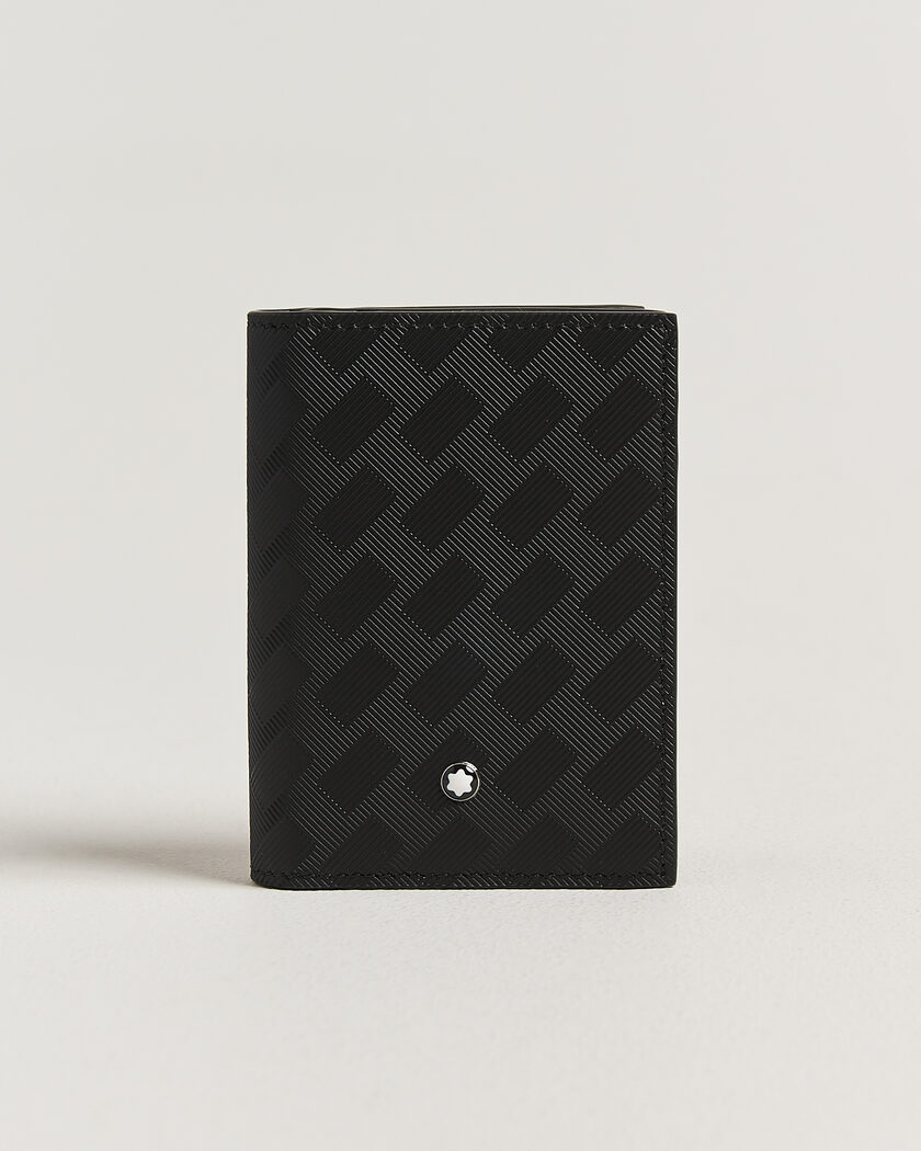 Montblanc Extreme Leather 4cc Card Wallet Black – Noir