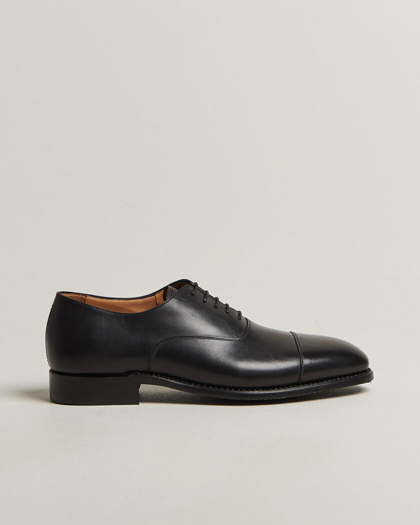 Myrqvist Äppelviken II Oxford Black Calf – Noir