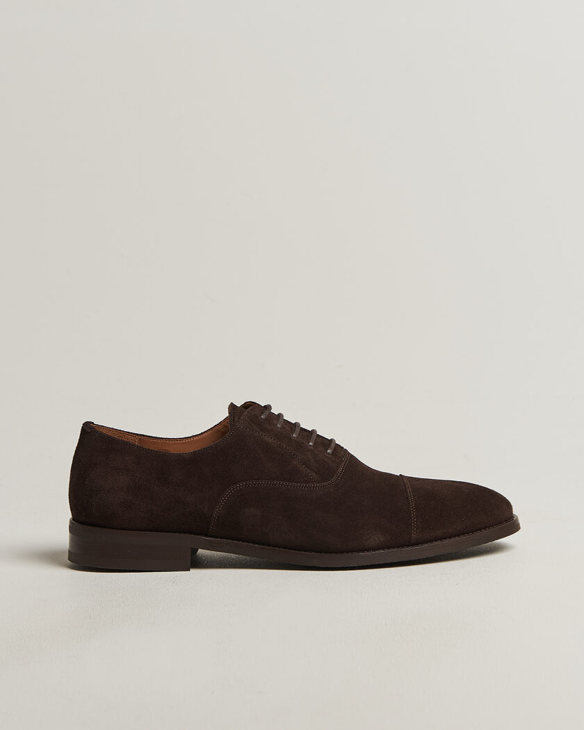 Myrqvist Vinterviken II Oxford Dark Brown Suede – Marron