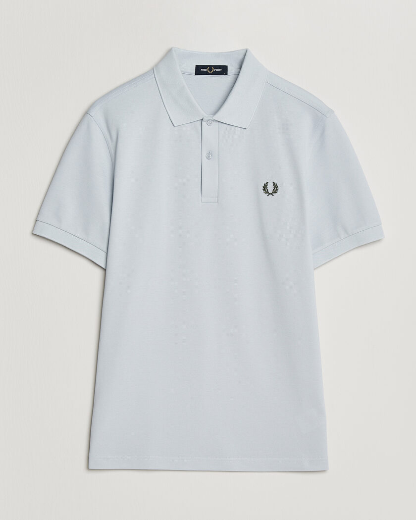 Fred Perry Plain Polo Shirt Dusty Blue – Bleu
