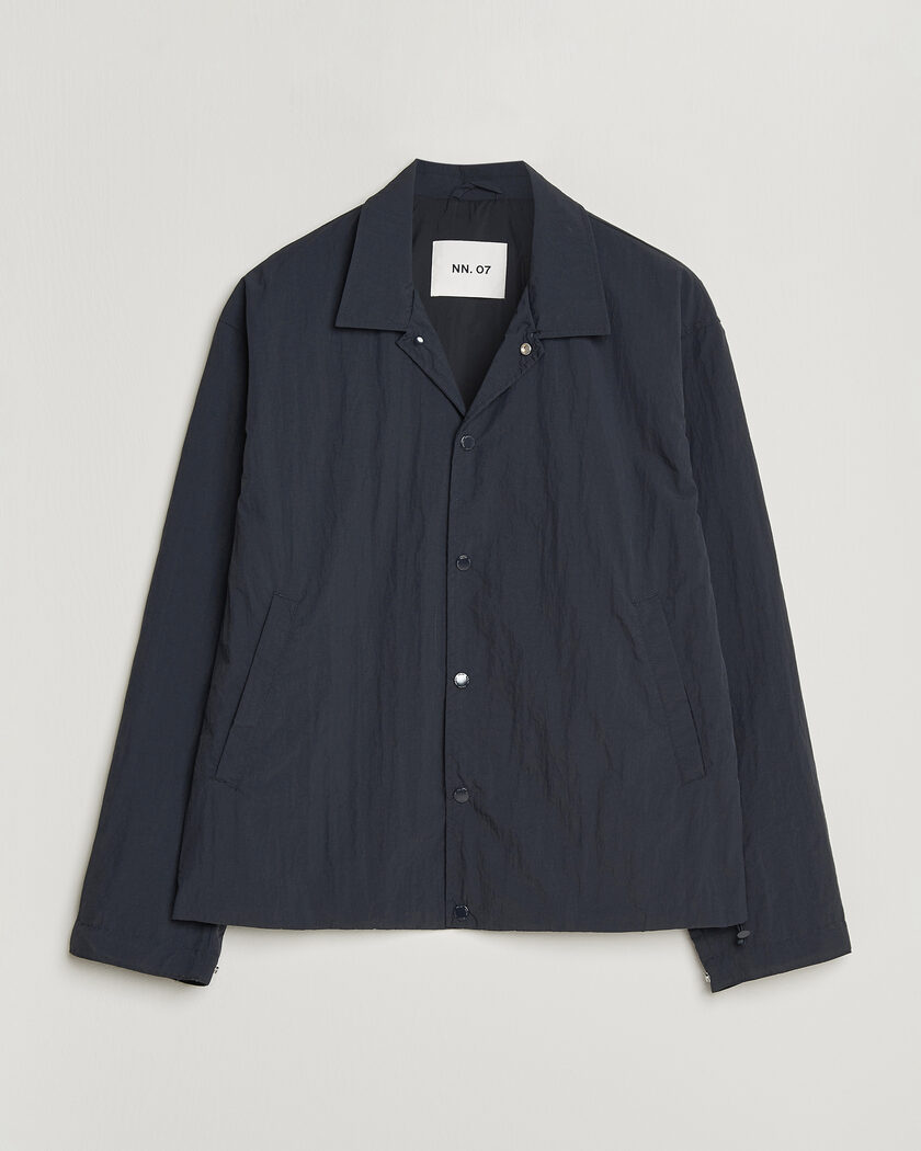 NN07 Frenton Coach Jacket Deep Navy – Bleu
