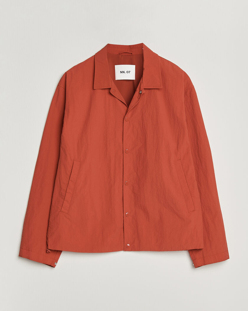 NN07 Frenton Coach Jacket Sienna Heat – Rouge