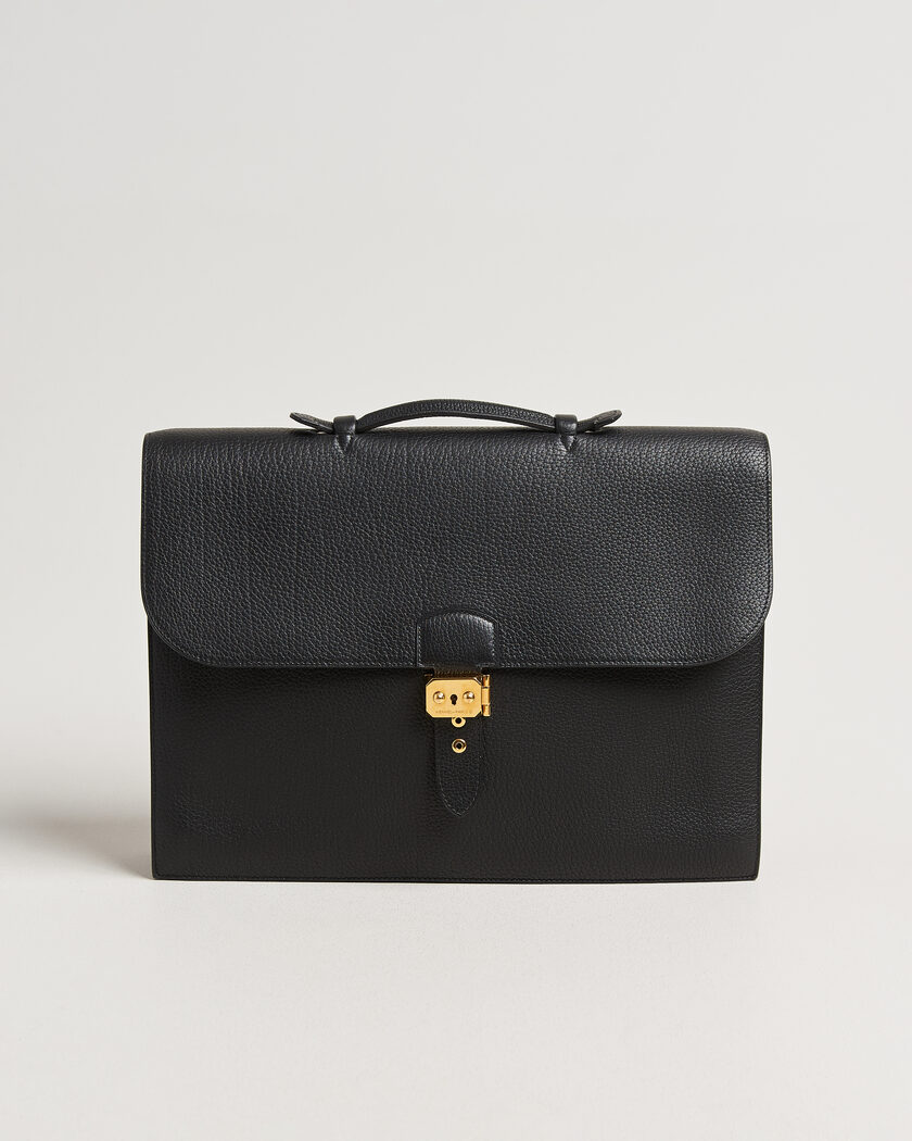 Hermès Pre-Owned Sac à Dépêches 41 Black – Noir