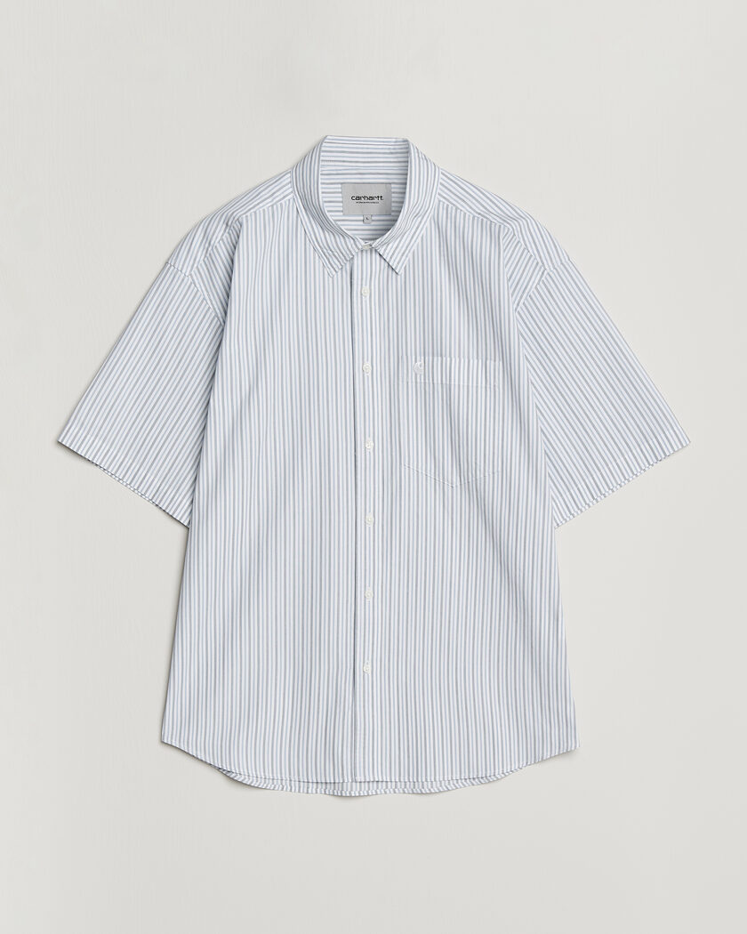 Carhartt WIP Short Sleeve Keene Cotton/Poplin Shirt White – Blanc