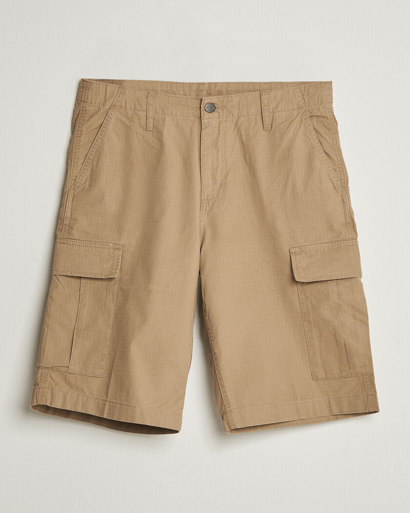 Carhartt WIP Regular Cargo Ripstop Shorts Leather – Marron