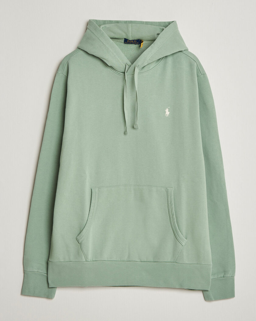 Polo Ralph Lauren Loopback Terry Hood Light Green – Vert