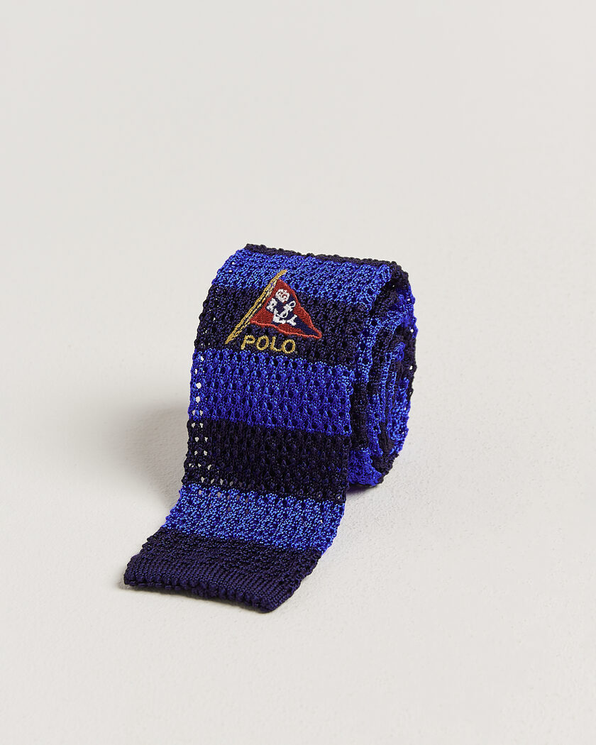 Polo Ralph Lauren Club Stripe Naval Tie Navy/Black – Bleu