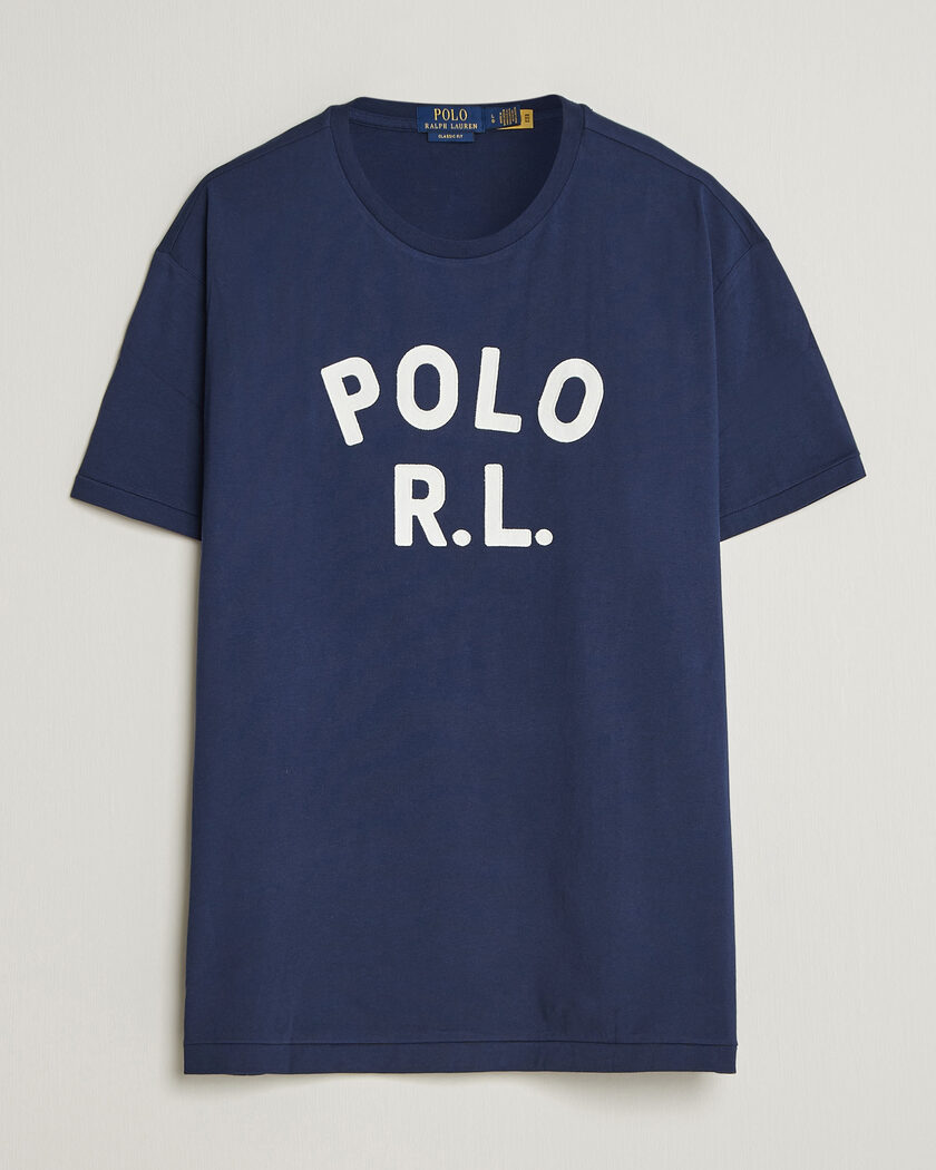 Polo Ralph Lauren Polo RL Tee Newport Navy – Bleu