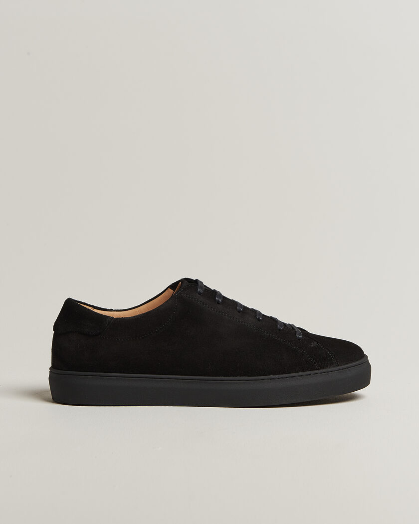 Myrqvist Oaxen Monochrome III Sneakers Black Suede – Noir