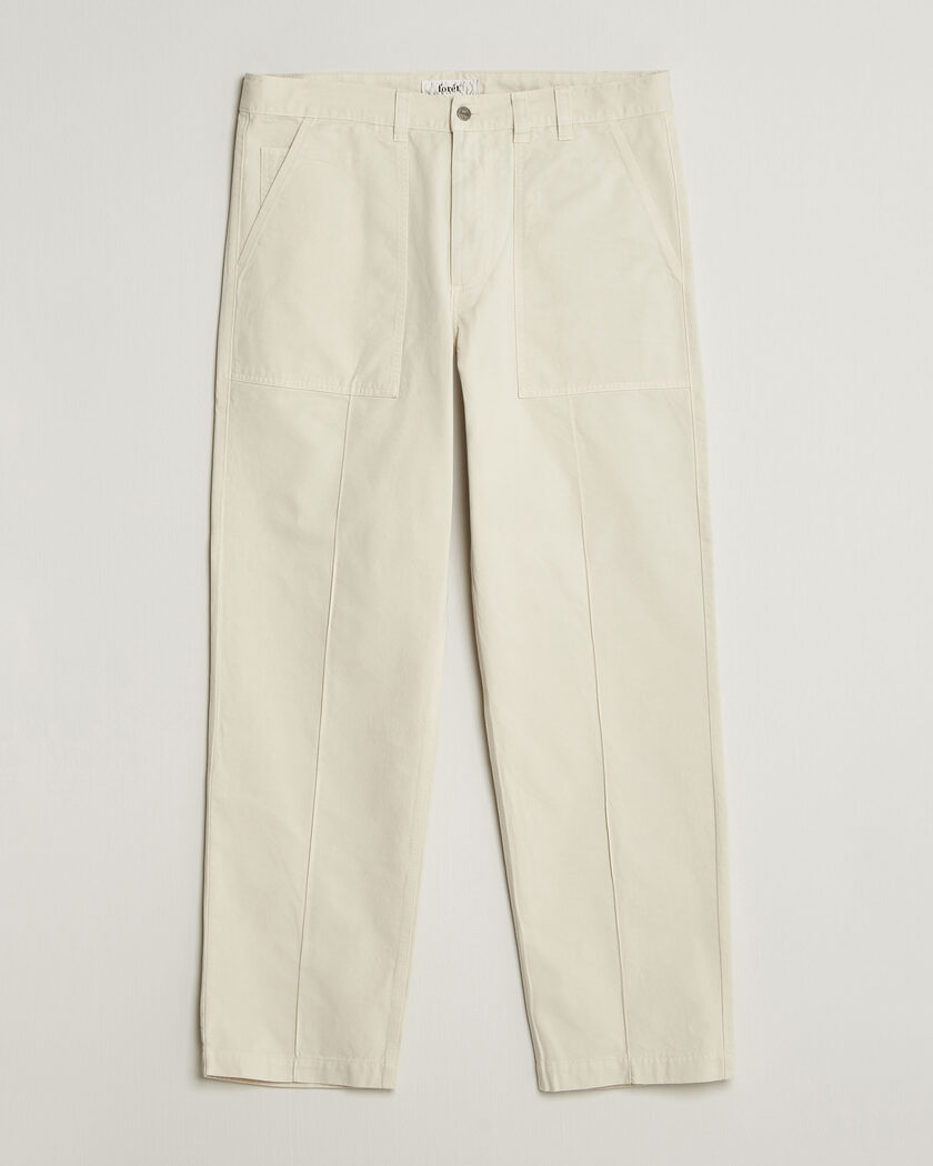 Forét Searcher Fatigue Pants Cloud – Blanc