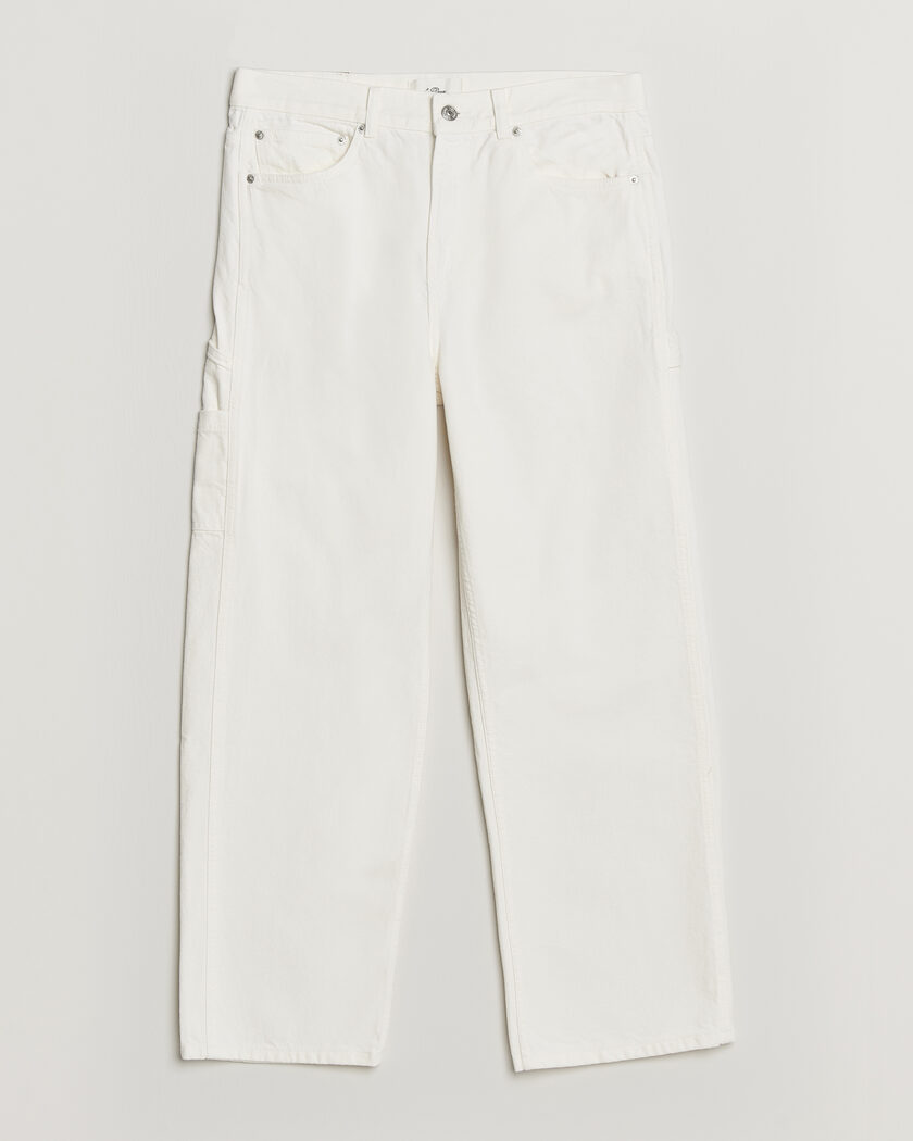 LES DEUX Carpenter Jeans Light Ivory – Blanc