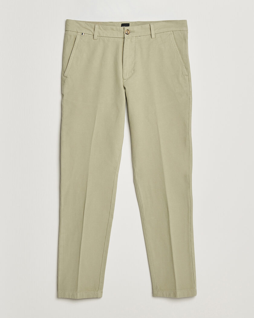 BOSS BLACK Kaiton Structured Chinos Sage – Vert