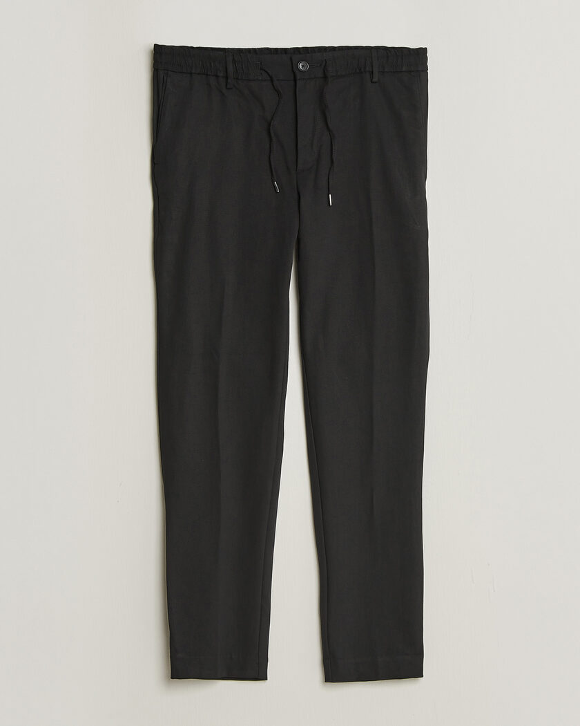 BOSS BLACK Kane Drawstring Trousers Black – Noir