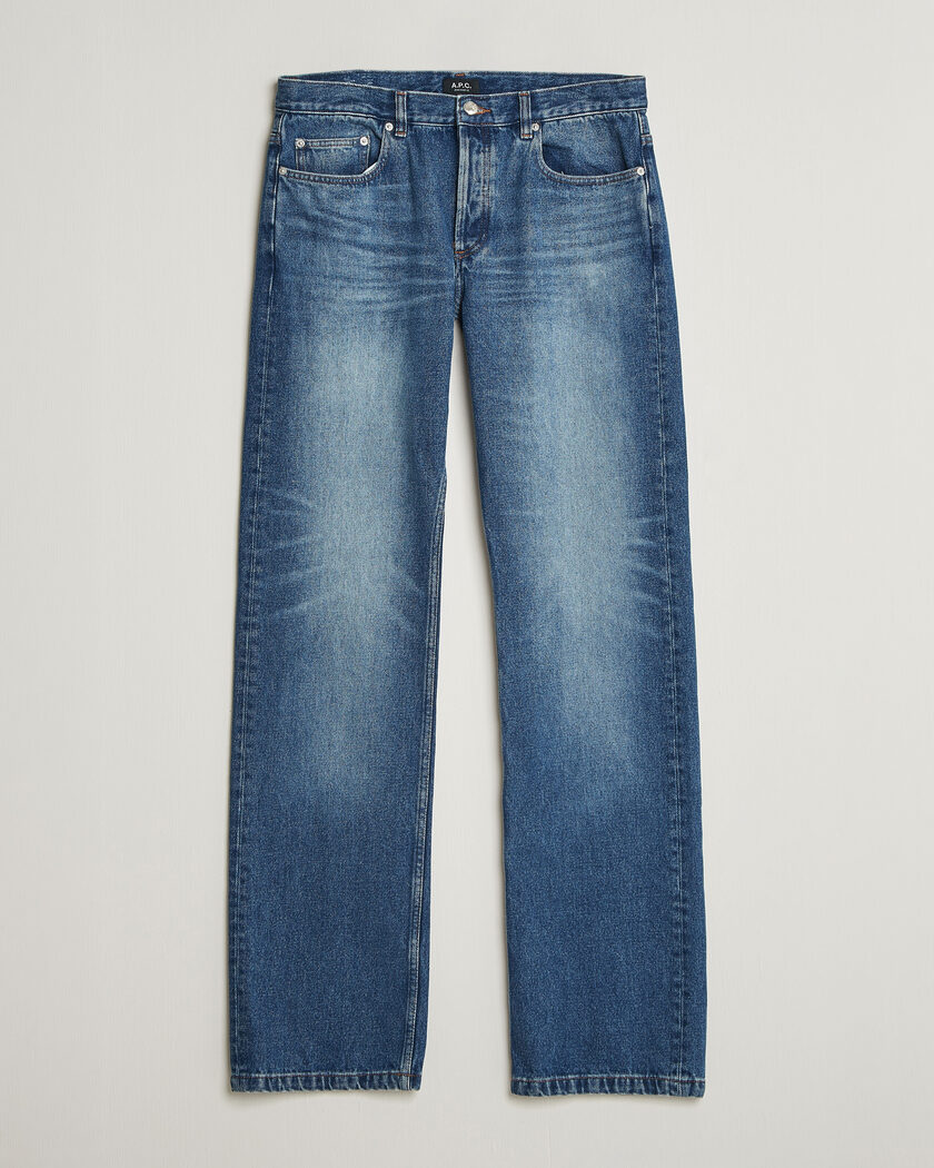 A.P.C. Rescue Jeans Washed Indigo – Bleu