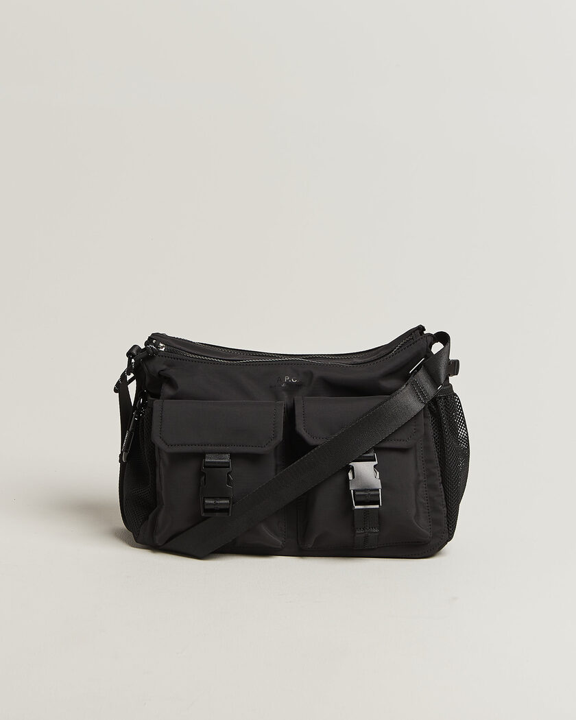 A.P.C. Trek Crossbody Bag Black – Noir