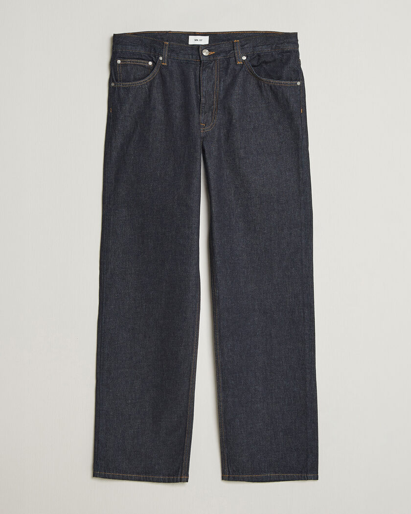 NN07 Otis Relaxed Fit Jeans Raw Indigo – Bleu