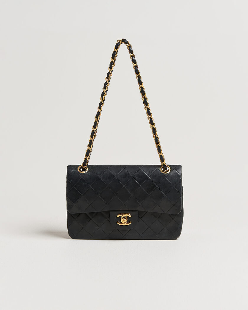 Chanel Pre-Owned Classic Small Double Flap Bag Black – Noir