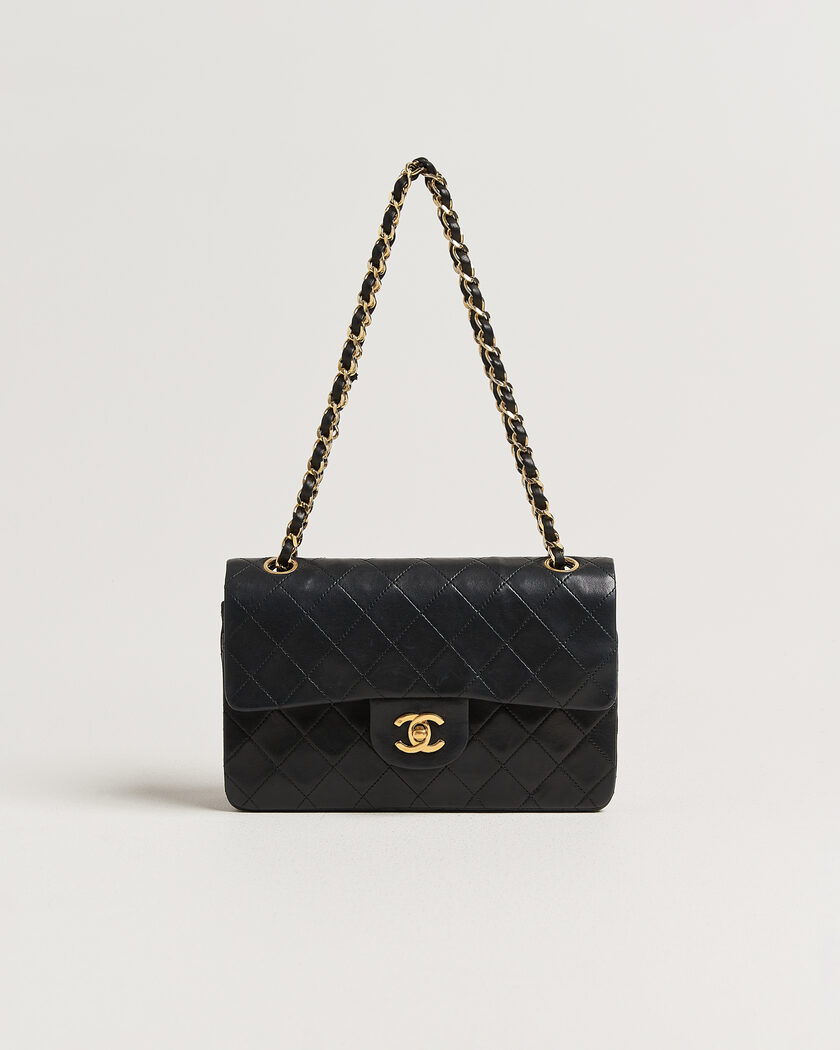 Chanel Pre-Owned Classic Small Double Flap Bag Black – Noir