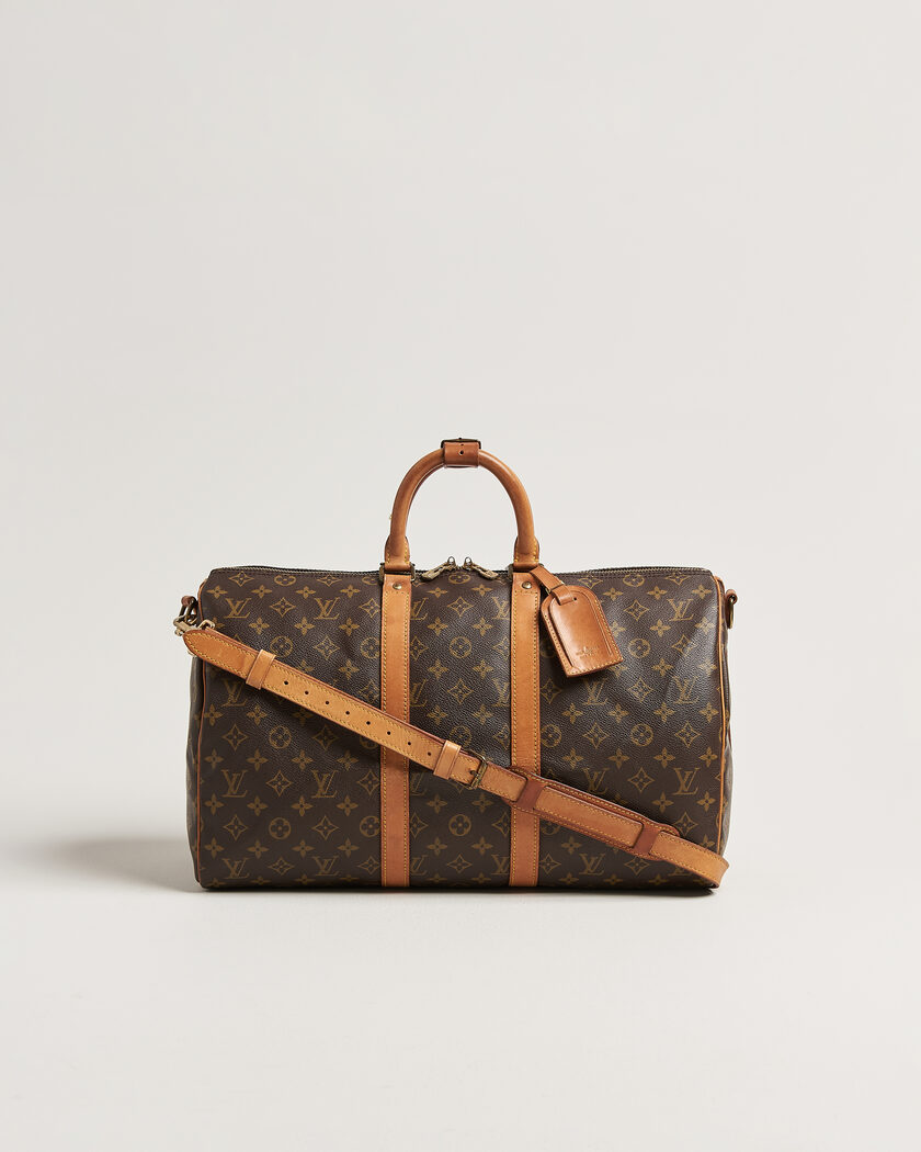 Louis Vuitton Pre-Owned Keepall 45 Bandouliére Monogram – Marron