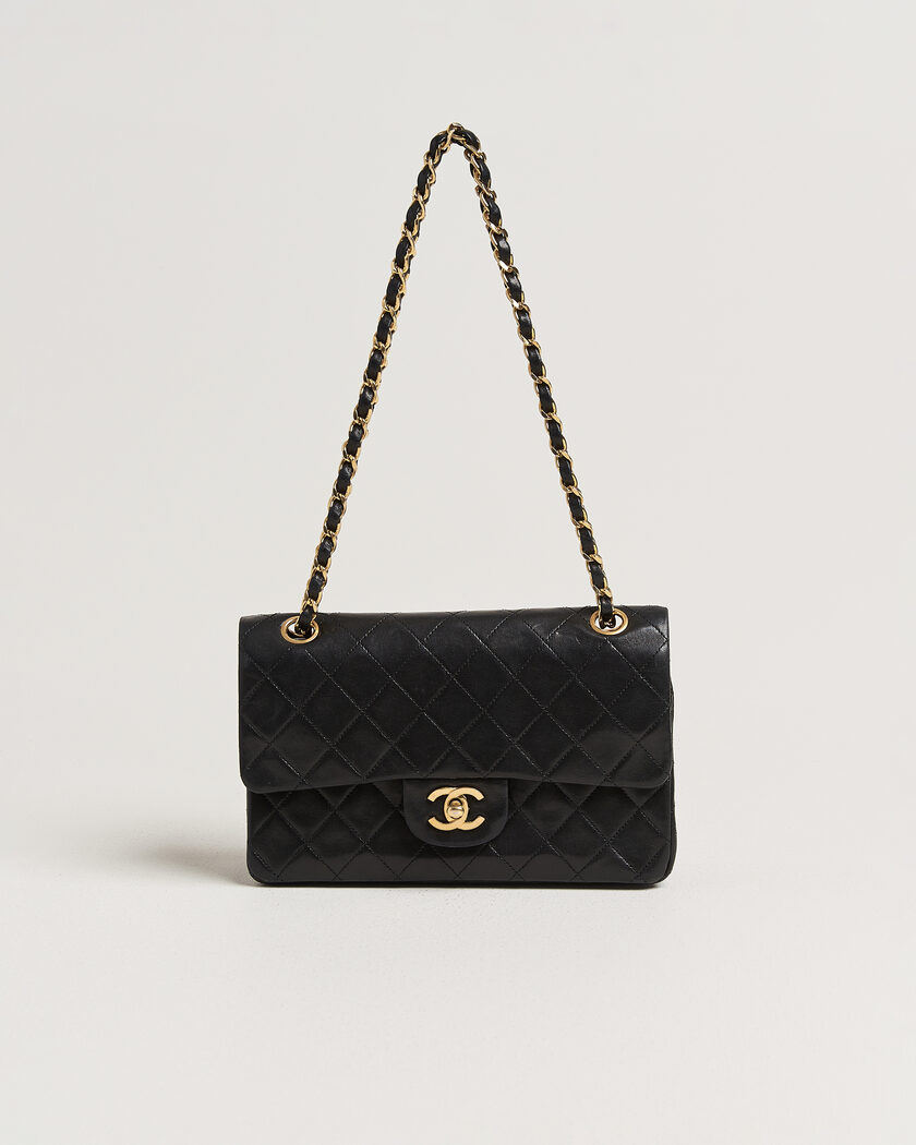 Chanel Pre-Owned Classic Small Double Flap Bag Black – Noir