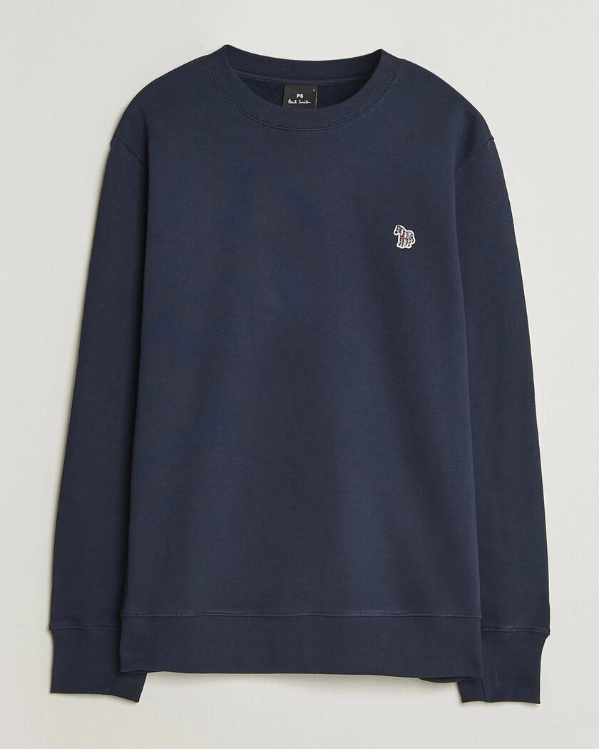 PS Paul Smith Zebra Organic Cotton Sweatshirt Navy – Bleu