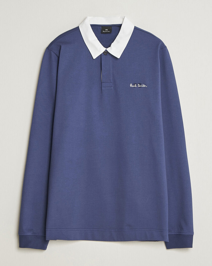 PS Paul Smith Organic Cotton Rugger Blue – Bleu