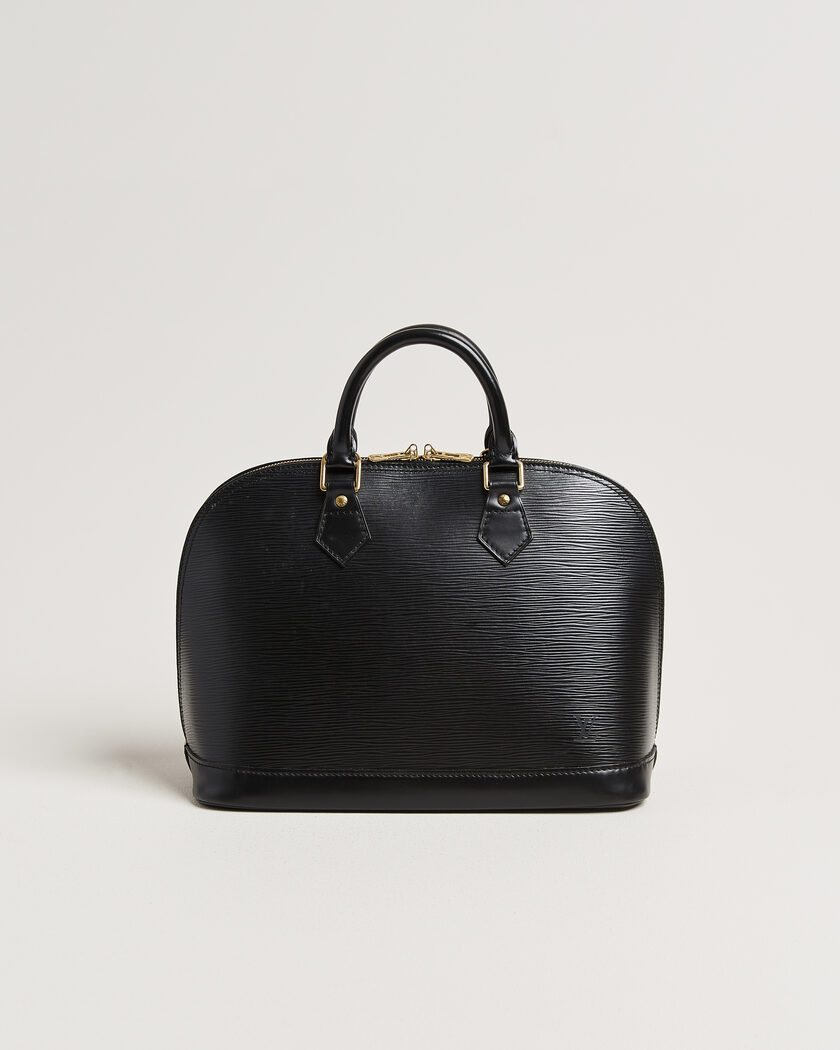 Louis Vuitton Pre-Owned Alma PM Bag Epi Leather Black – Noir