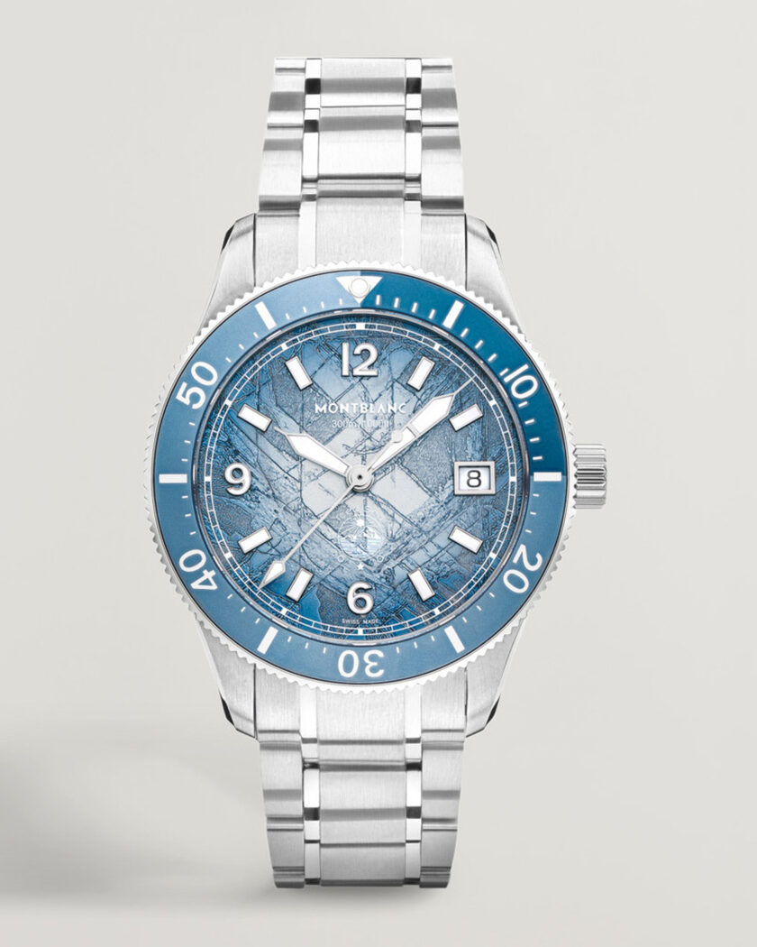 Montblanc Iced Sea Automatic Date 0 Oxygen Light Blue – Bleu