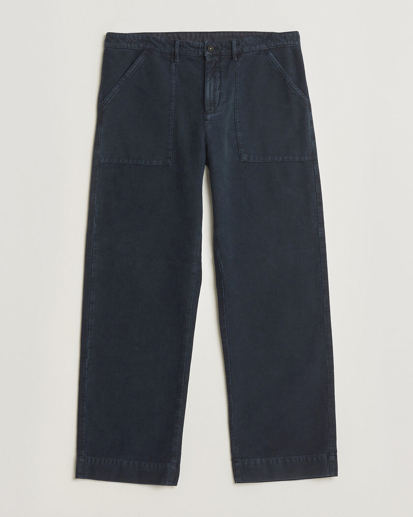 Massimo Alba Regata Moleksine Pants Navy – Bleu
